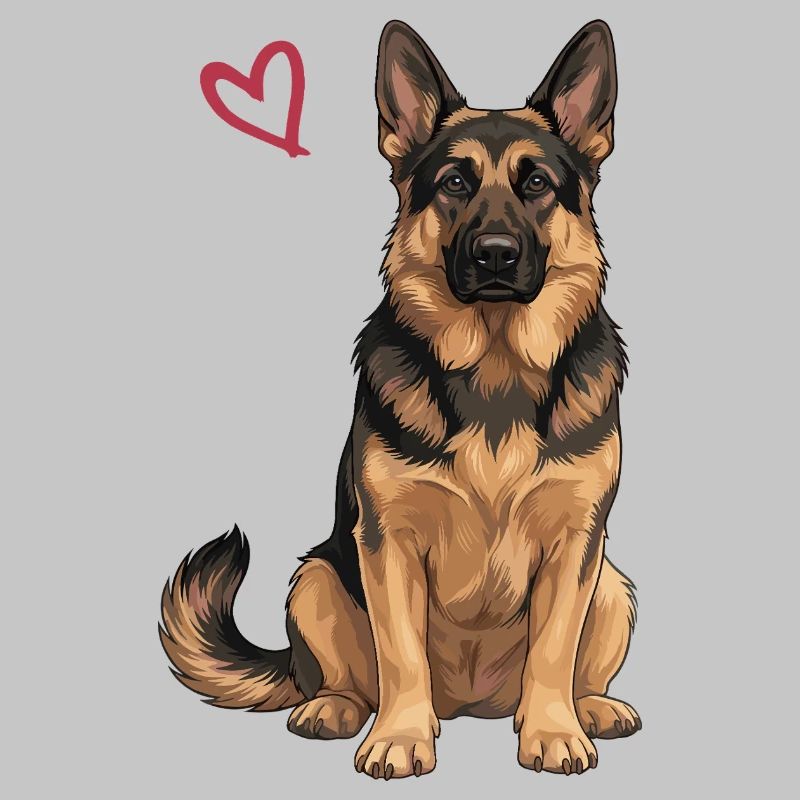 German Shepherd, German Shepherd