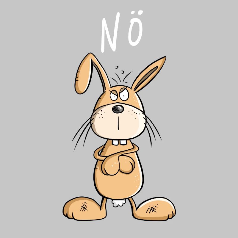 NÖ Hase Comic Ostern Geschenk