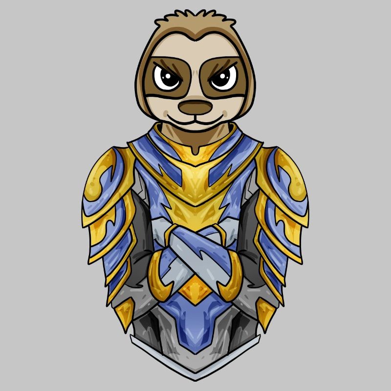Knight Sloth cool