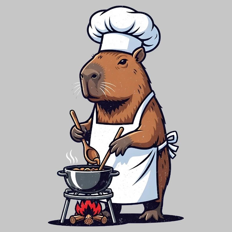 Chef Capybara Chef au Pot