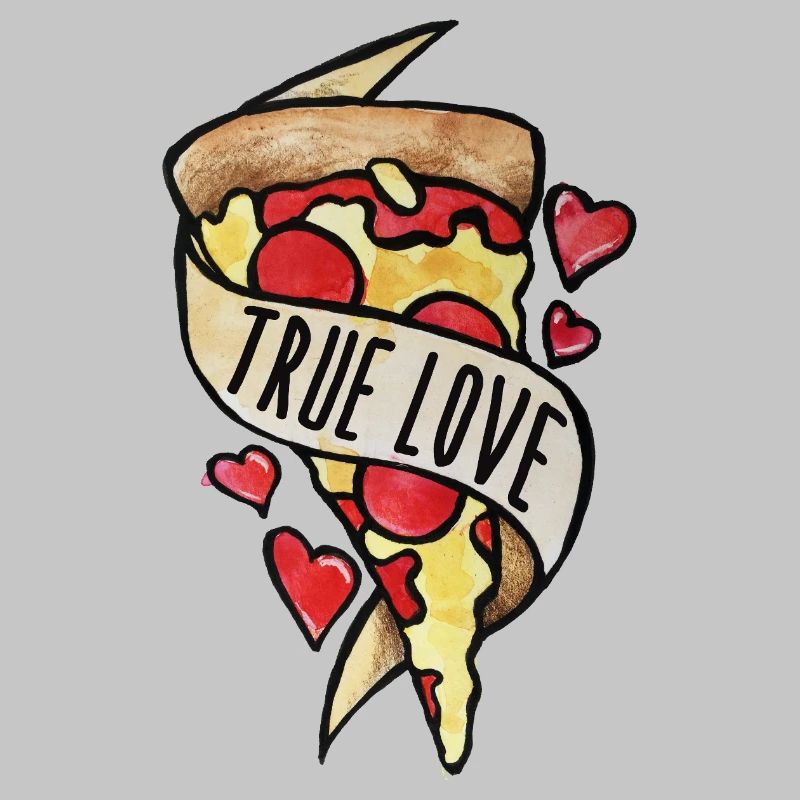 Pizza Slice True Love