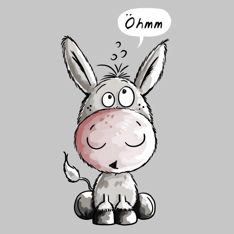 Öhmmm Esel - Eselchen - Comic - Tiere