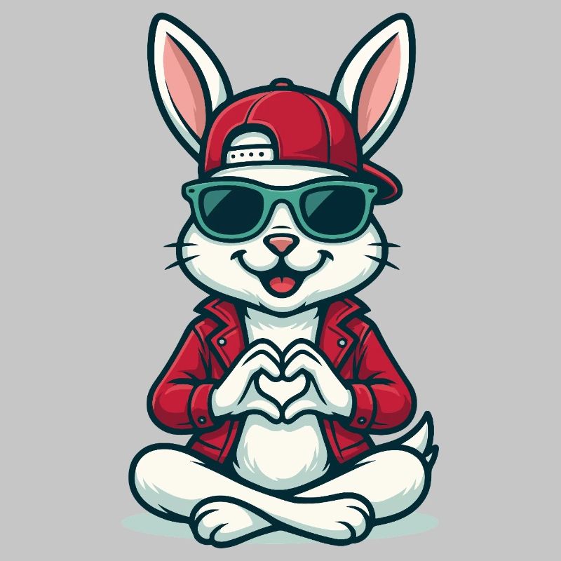 Chill Heart Bunny