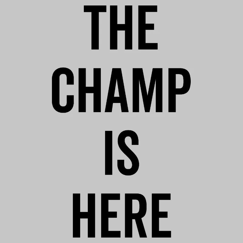 Der Champion ist da