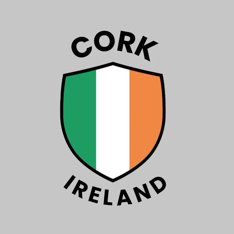 Tricolore du Bouclier d’Irlande de Cork