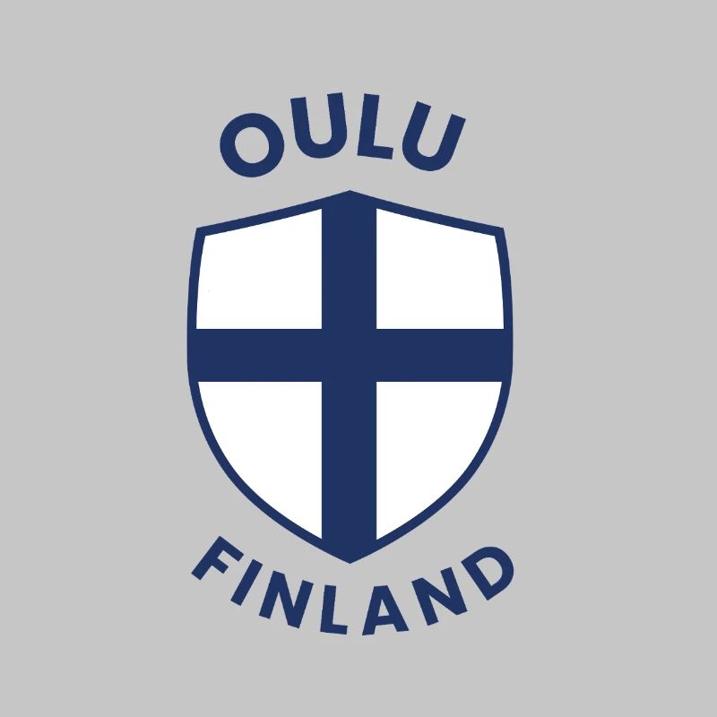 Oulu Finnish Shield Emblem