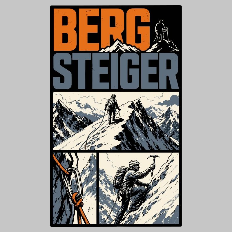 Bergsteiger Alpen Abenteuer