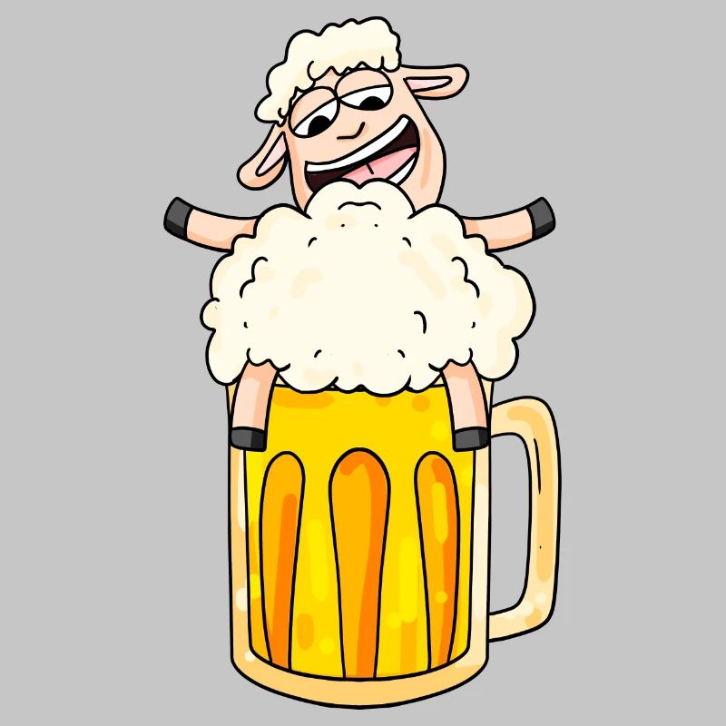 Beer Sheep Comic
