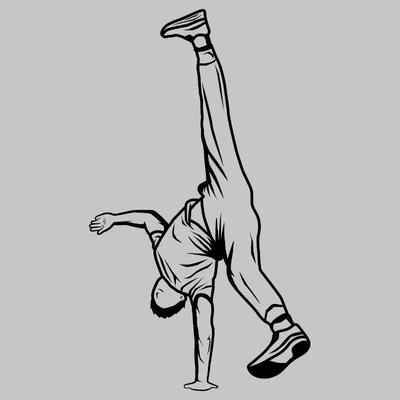 B Boy Sketch
