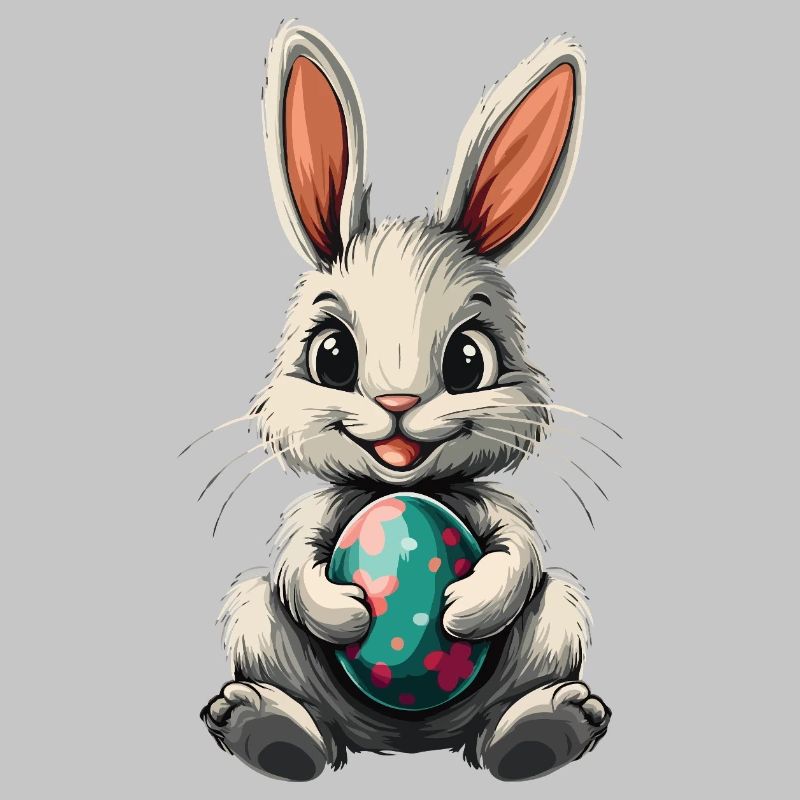 Bunny Easter Rabbit Easter Egg Cute