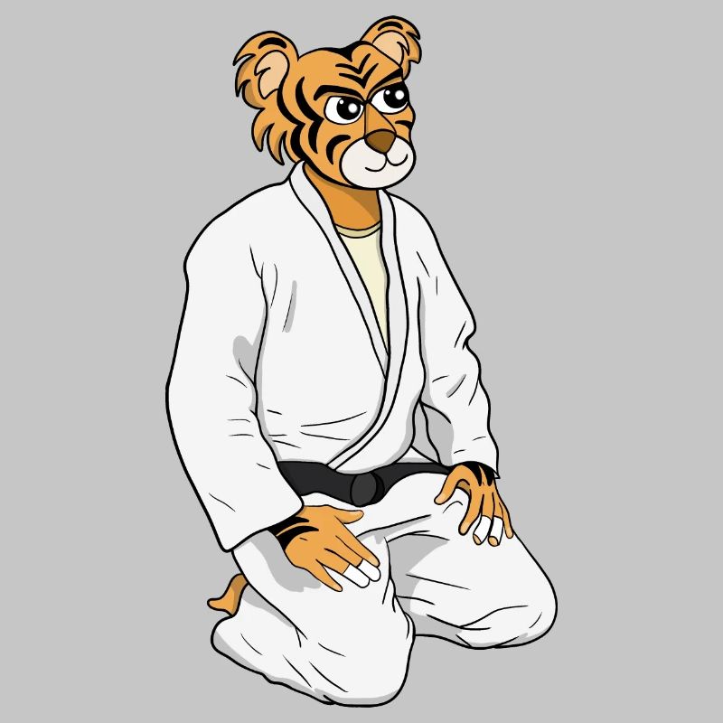 Sei ein Tiger