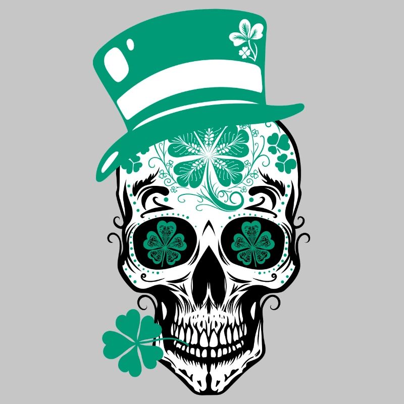 Sugar Skull St Patrick's Day