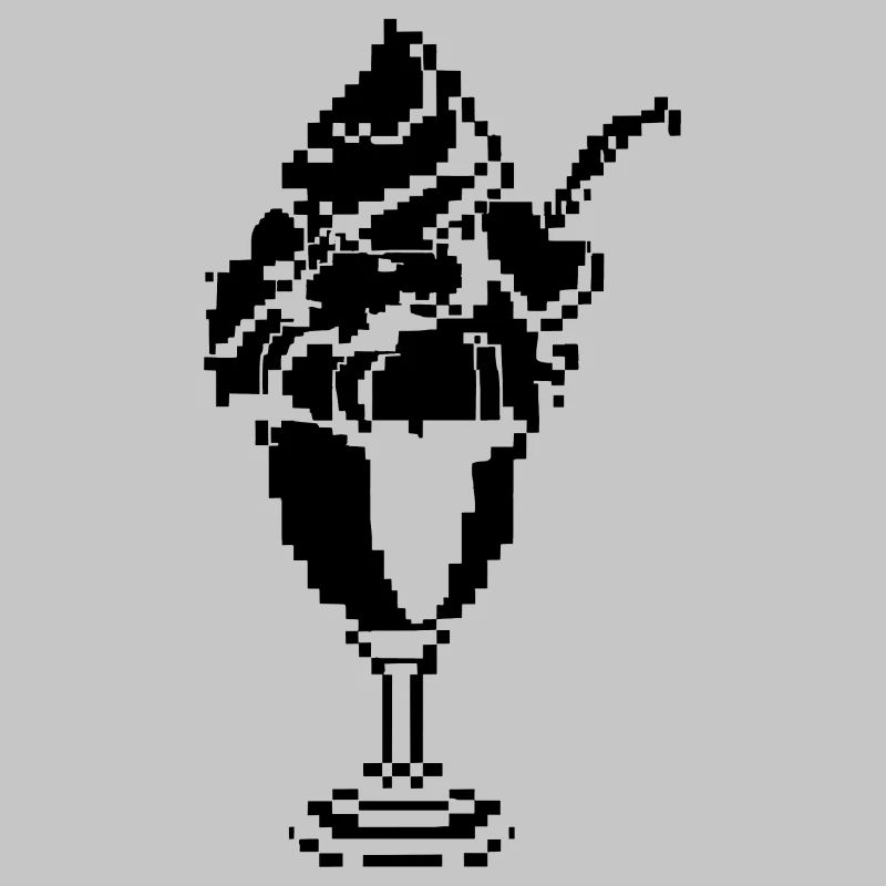 Eisbecher Pixel