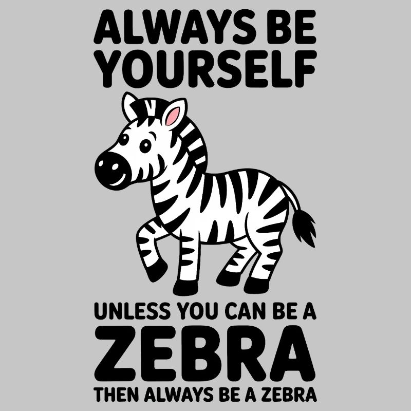 Zebra Spruch Lustiges Zebra Geschenk