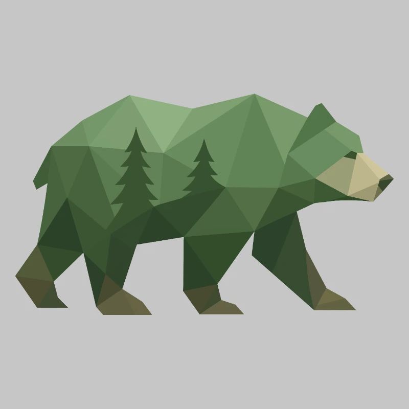 Geometric Bear