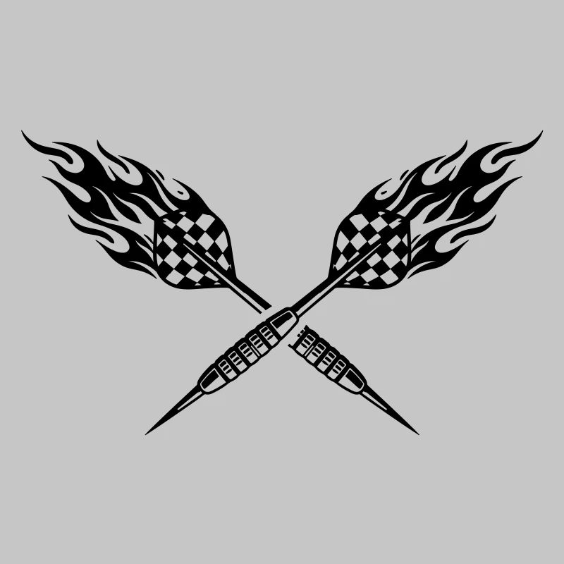 Dart Flame Darts Symbol