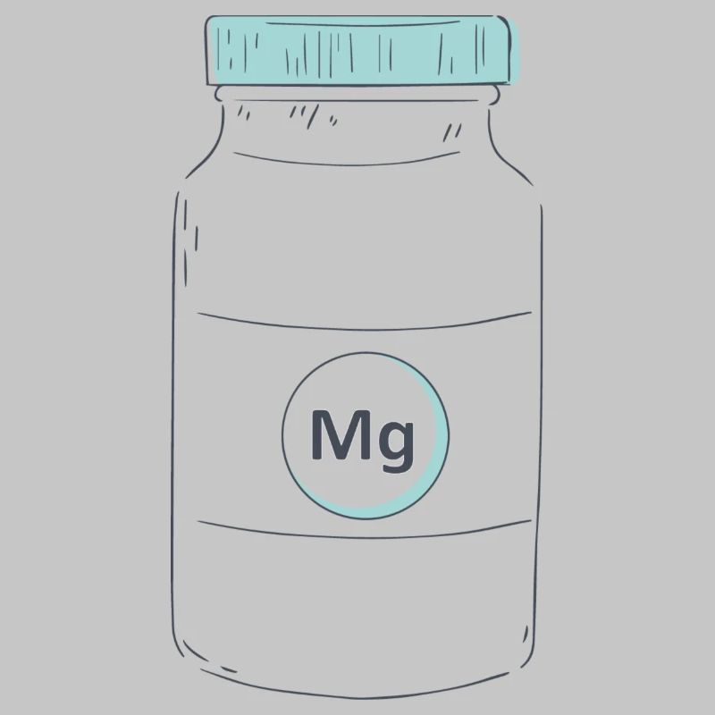 Complément alimentaire protéine de magnésium