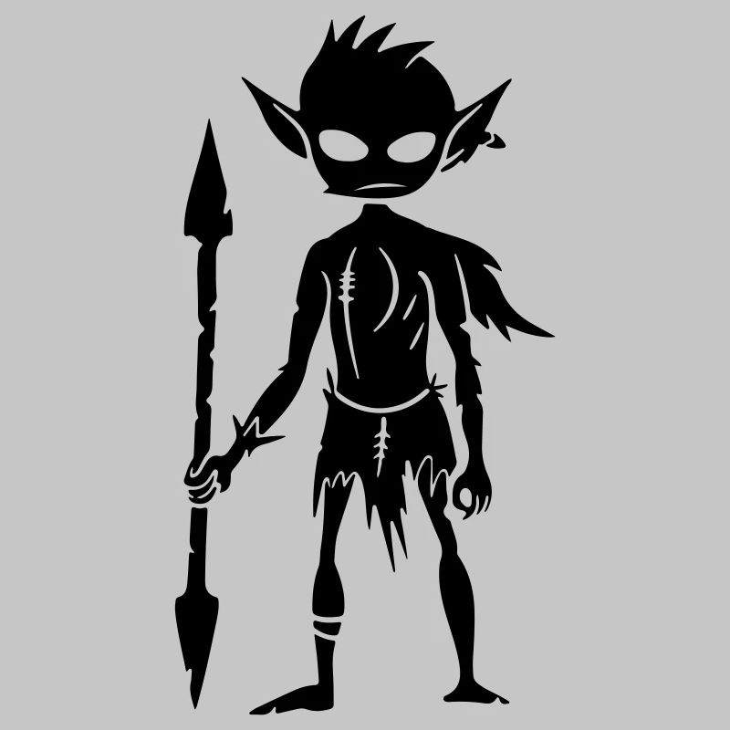 Goblin Ork Figur
