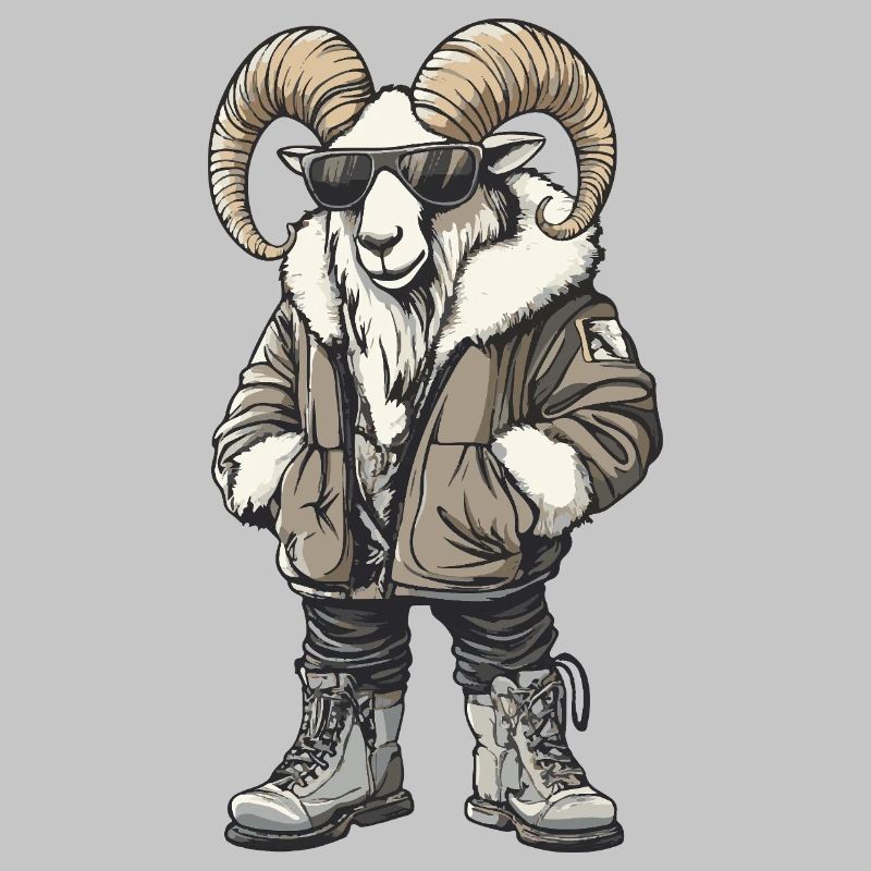 Mountain Goat Cool Winter