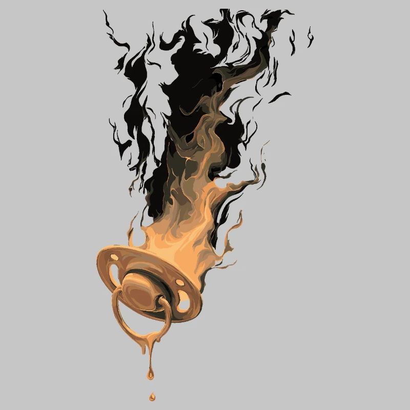 Burning pacifier