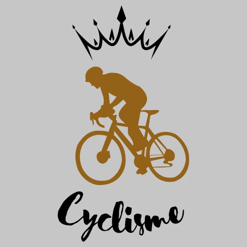 Radfahrer-Silhouette