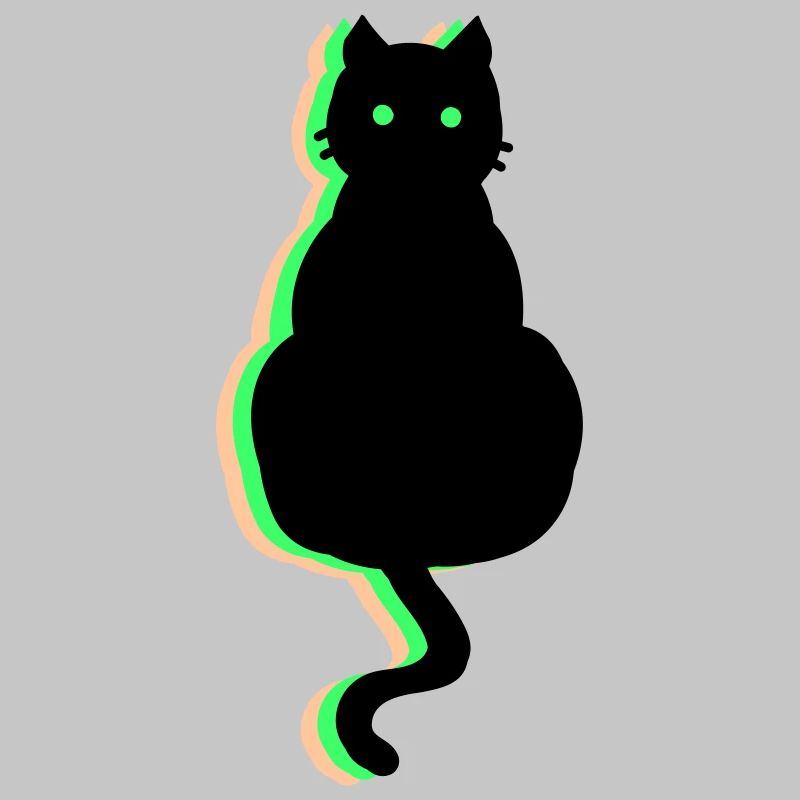 Neon Katze
