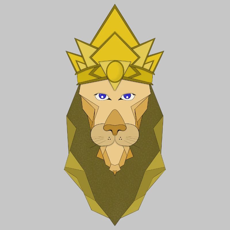 Polygonaler Kaiserlöwe