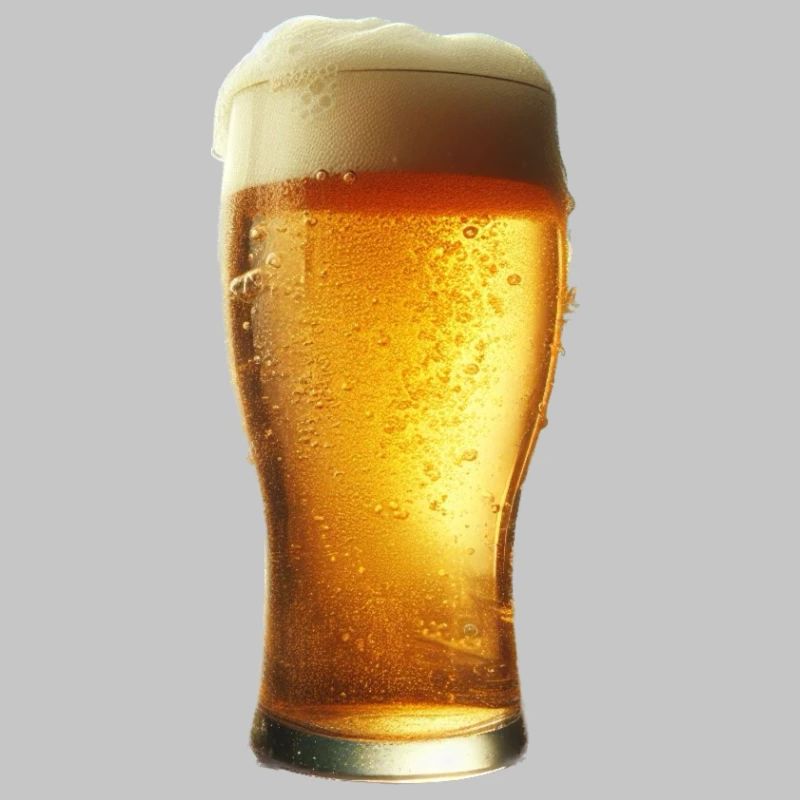 Une bière glacée
