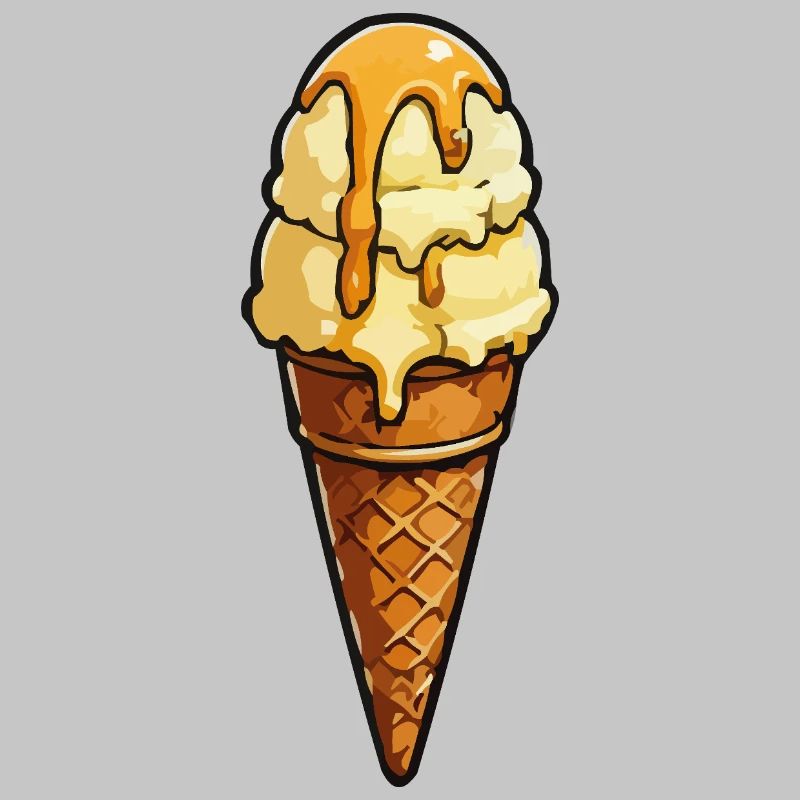 Cornet de glace Caramel Rip