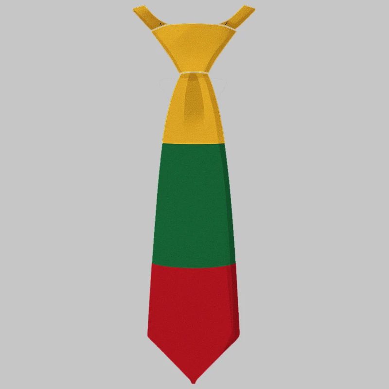 Lithuania Tie – Flaggendesign
