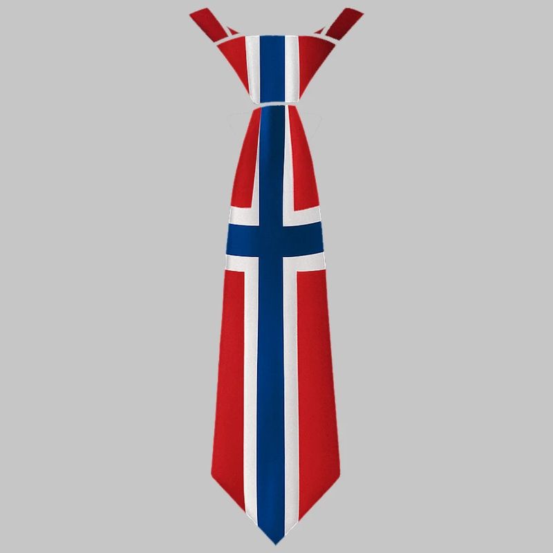 Norway Tie – Flaggendesign