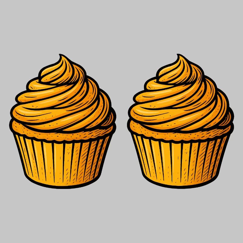 Cupcake Backen Comic