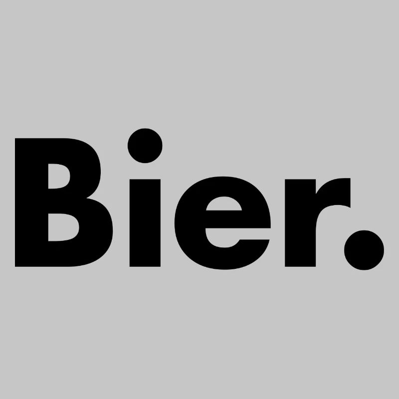 Bier.