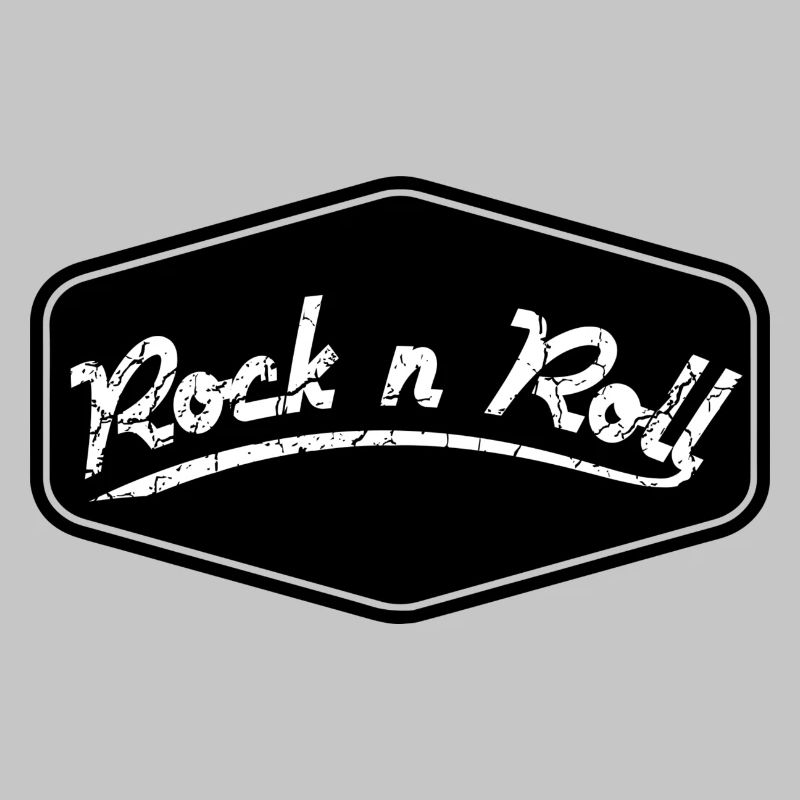 Rock n Roll Shield Shape