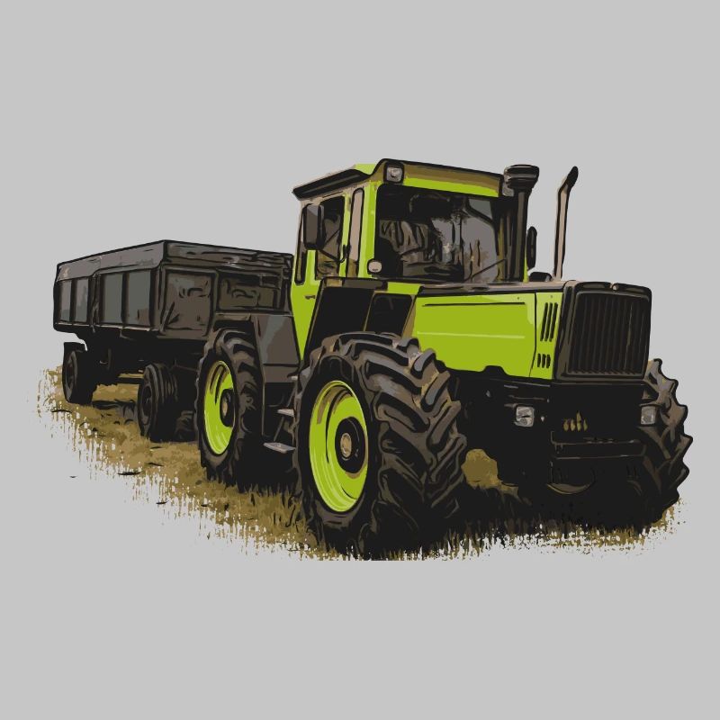 MB trac 1600 turbo avec remorque