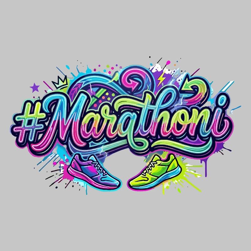 Chaussures de course Marathoni Graffiti