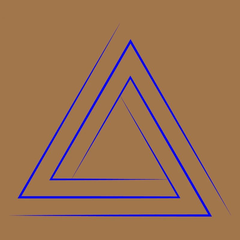 Geometric triangular nesting
