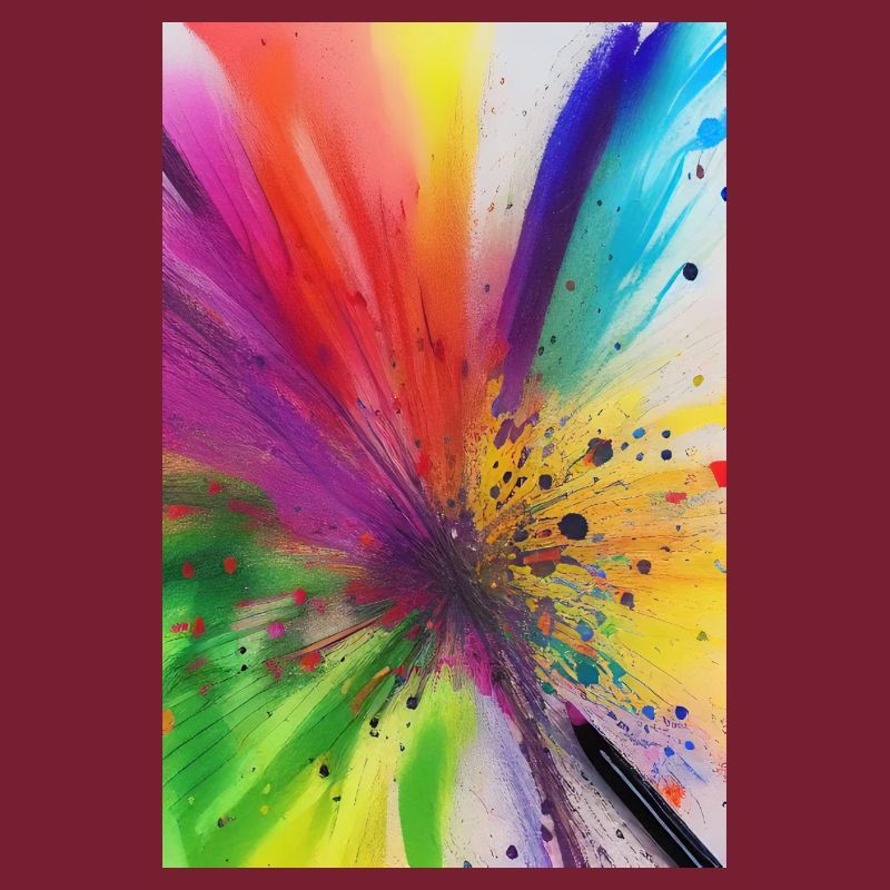 Éclaboussures de couleur