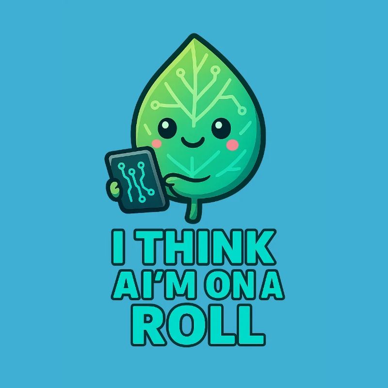 Leaf Tech Pun I Think I'm on a Roll