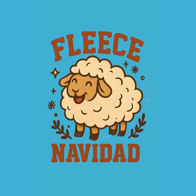 Fleece Navidad Schäfchen