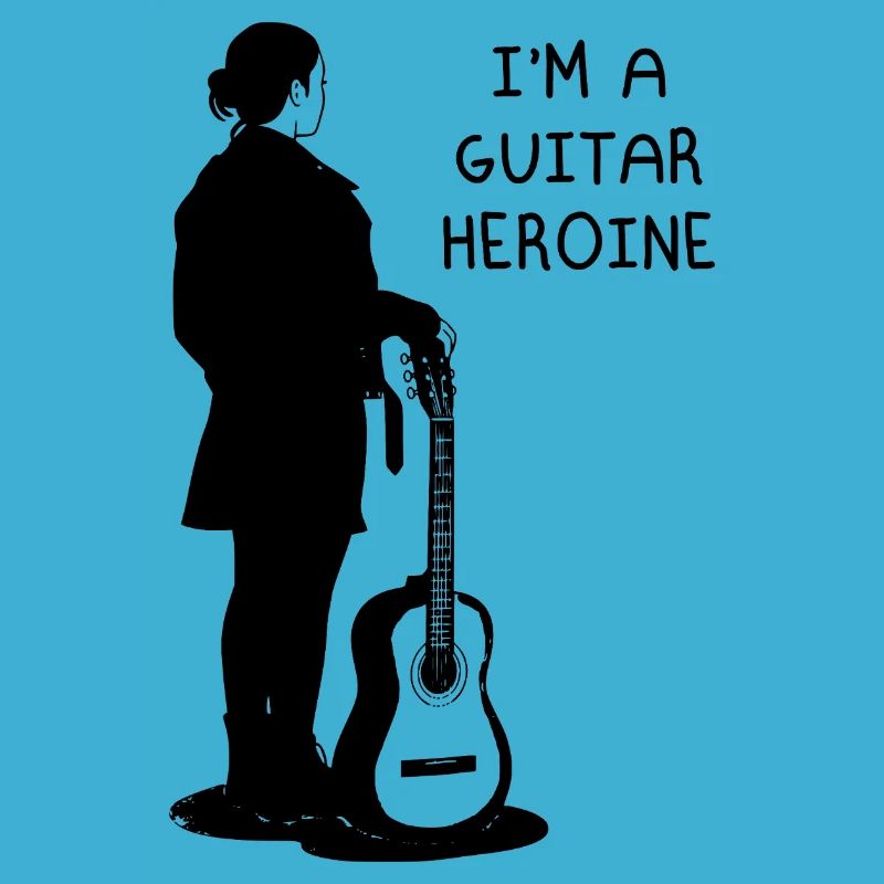 Ich bin eine Gitarrenheldin