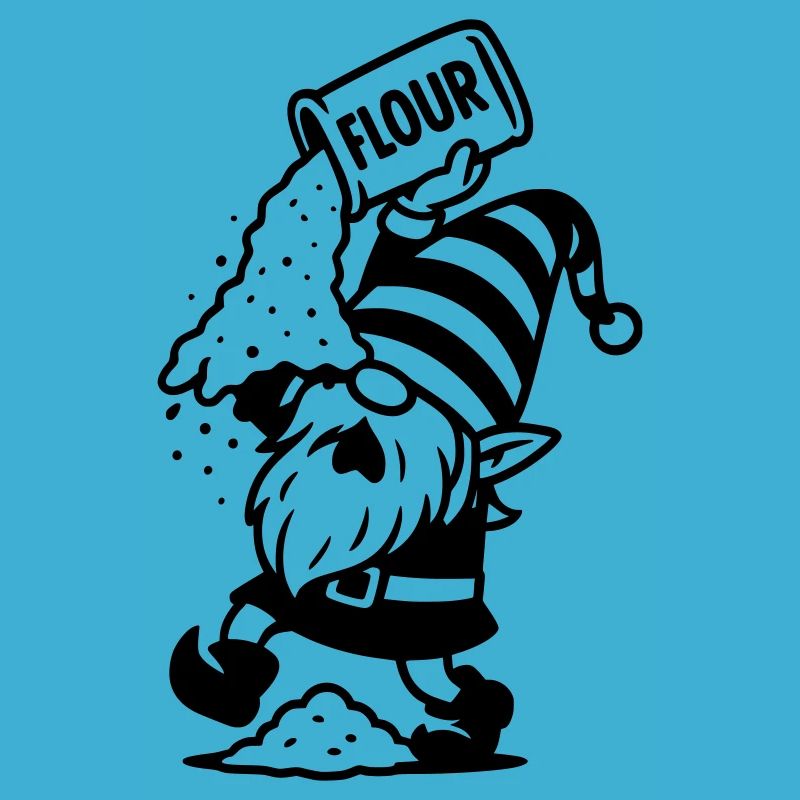 Gnome Flour Biscuits Bake