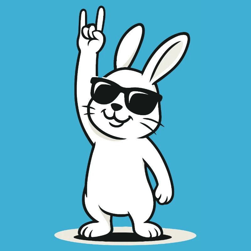 Lapin à bascule