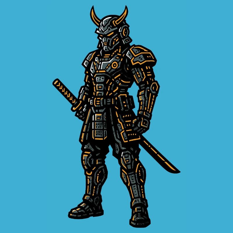 Cyberpunk Samurai