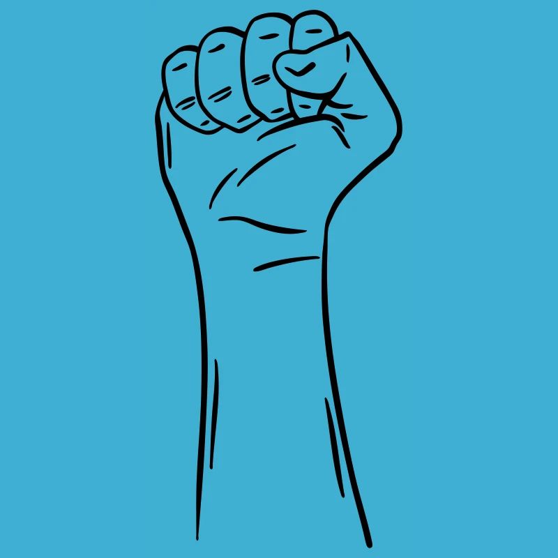 main poing 2 / poing / combat / protestation