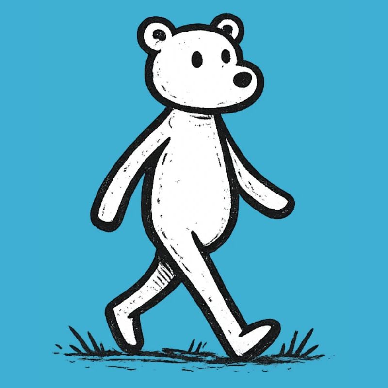 Tracé de lignes de l’ours courant