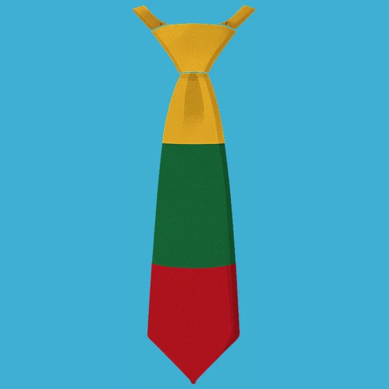 Lithuania Tie – Flaggendesign