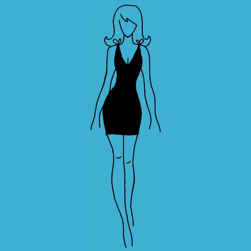 Das schwarze Kleid