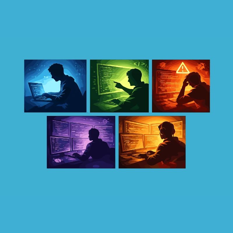 Ombre de code multi-écran