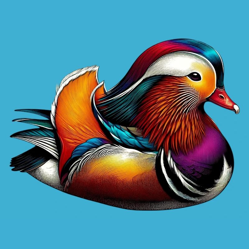 Mandarin duck
